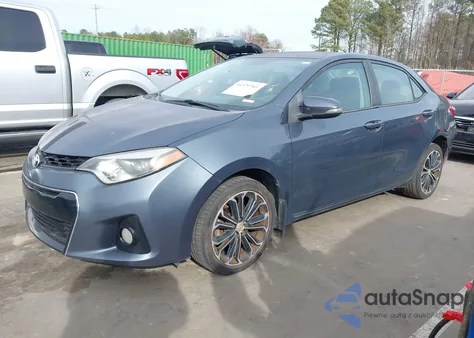 2014 Toyota Corolla S Plus from USA, damaged, VIN 2T1BURHE1EC063008